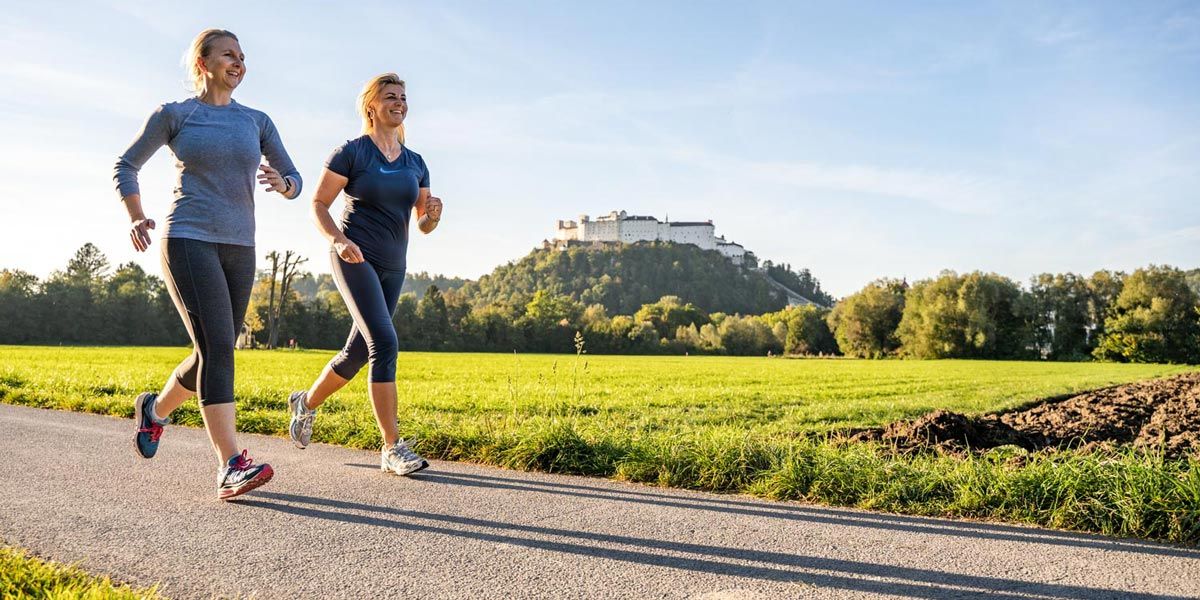 Personal Training - Joggend durch Salzburgs Parks